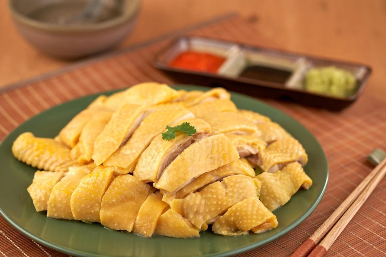 Hong Kong Gold Coast Hotel Kültér fotó Chicken rice