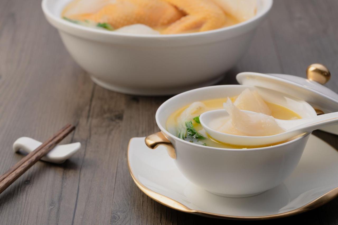 Hong Kong Gold Coast Hotel Kültér fotó Egg soup